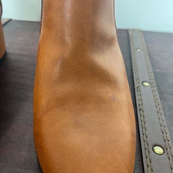 Brown Chelsea Ankle Booties - Picture 6 of 11